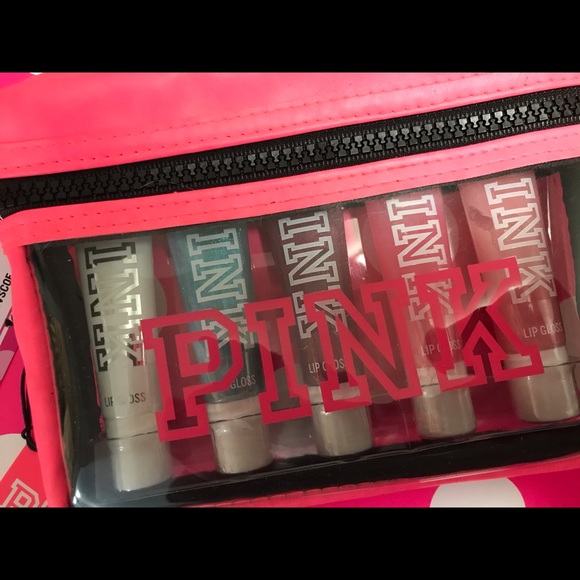 💗VS PINK ENDLESS WEEKEND 5PC LIP GLOSS SET - Picture 4 of 8